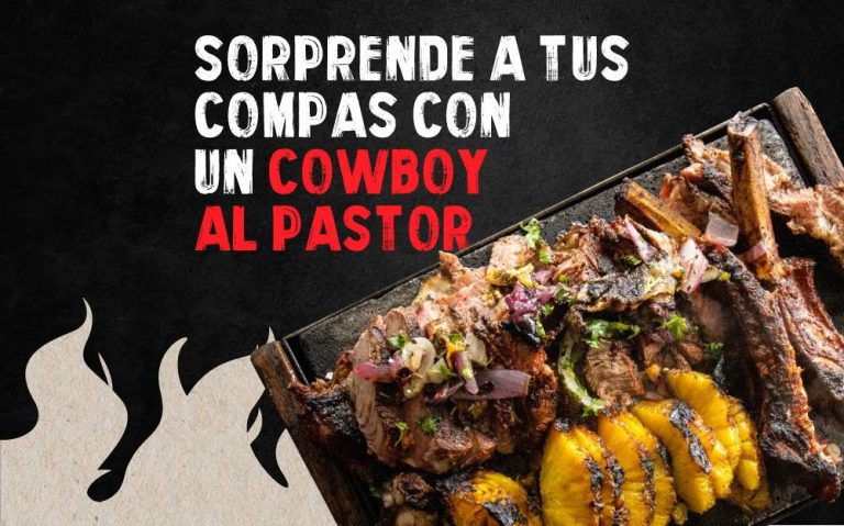 Sorprende a tus compas preparando esta rica y sencilla receta “Cowboy al pastor”